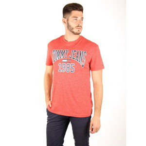 Tommy Hilfiger pánské melírované tričko Collegiate - XXL (602)